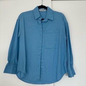 Abercrombie Linen Button Down